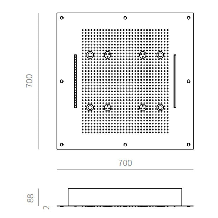 AstralPool - Ducha Aqua White - BricoandPool