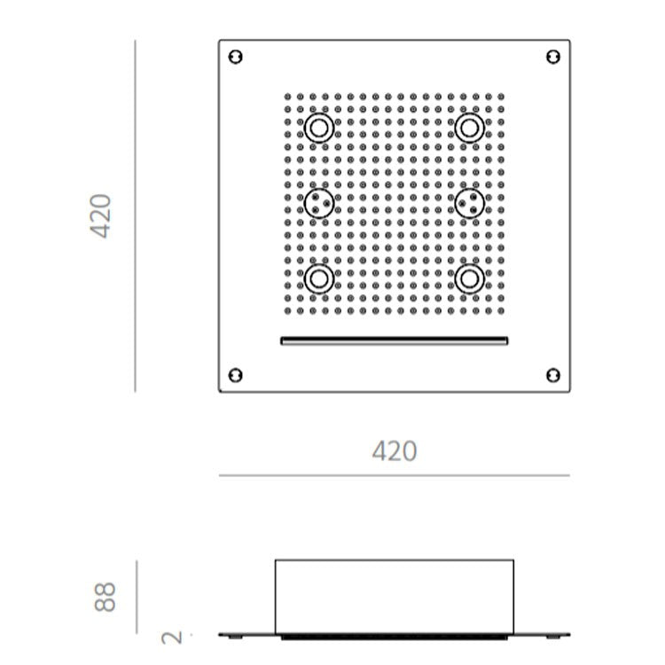 AstralPool - Ducha Emocional Infinity - BricoandPool