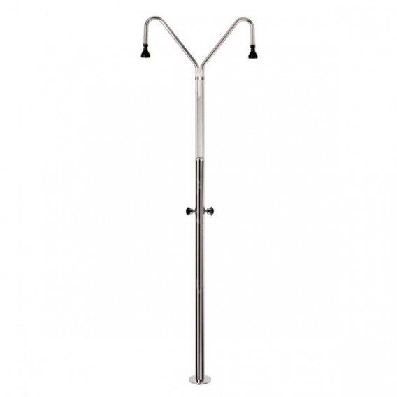 Astralpool - Ducha piscina con 2 rociadores y 2 pulsadores temporizados - BricoandPool