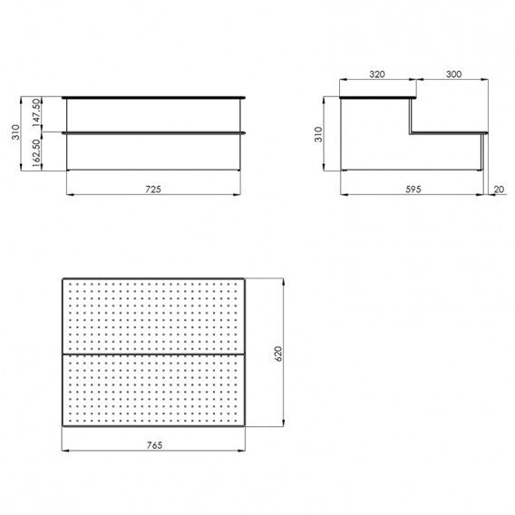 AstralPool - Escalera Acceso Spa Grafito - BricoandPool