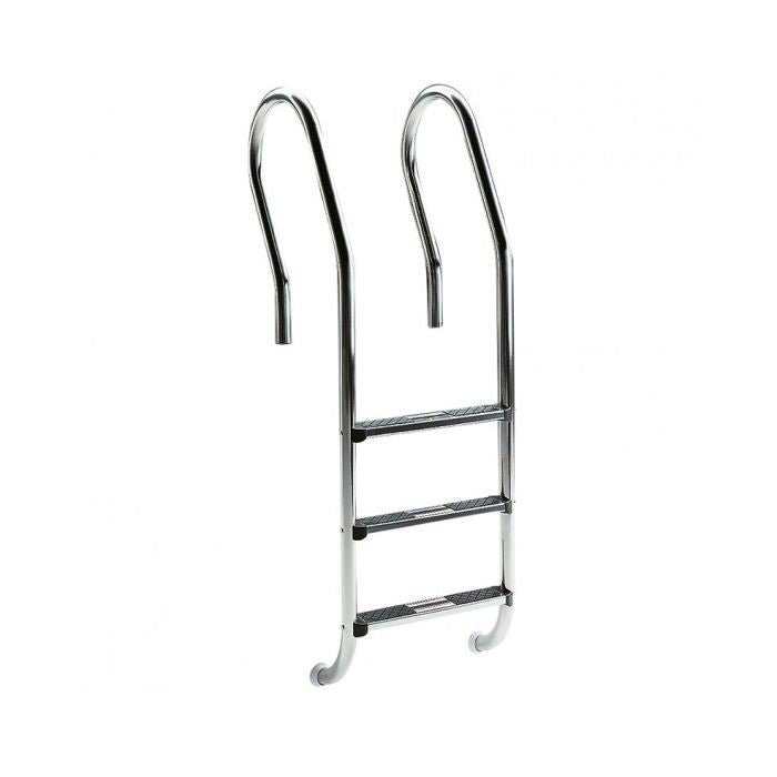 Astralpool - Escalera Inox. Mixto Luxe Para Piscina - BricoandPool