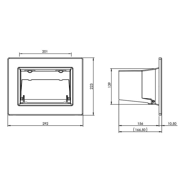Astralpool - Funda EasyColor para skimmer de boca estándar - BricoandPool