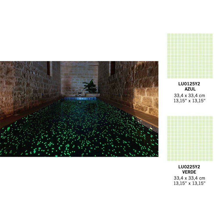 AstralPool - Gresite Luminiscente 2,5 x 5,5 cm - BricoandPool