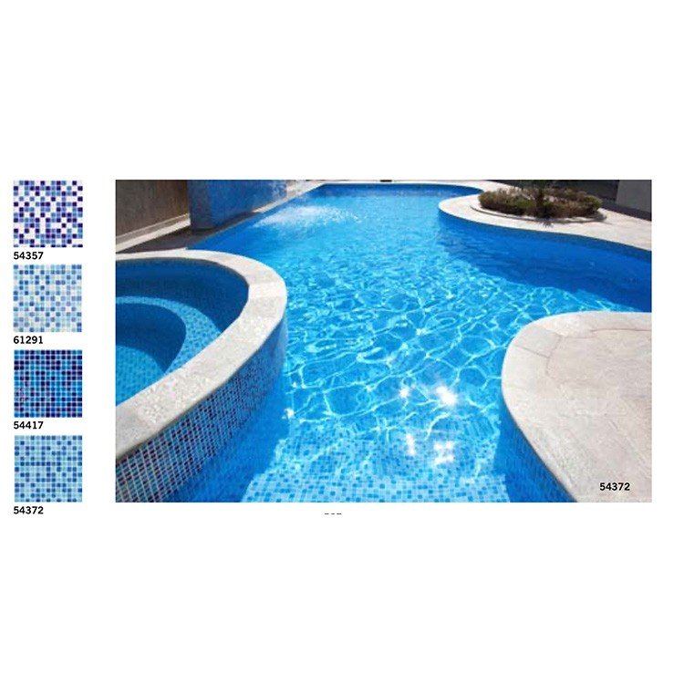 AstralPool - Gresite Mix Azules 2,5 x 2,5 cm - BricoandPool