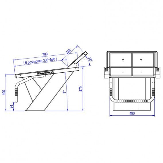 AstralPool - Pódium Competición - BricoandPool