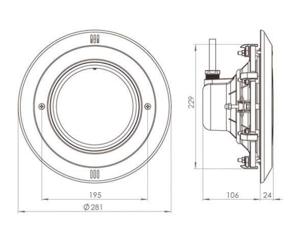Astralpool - Proyector Lumiplus Essential PAR56 - BricoandPool