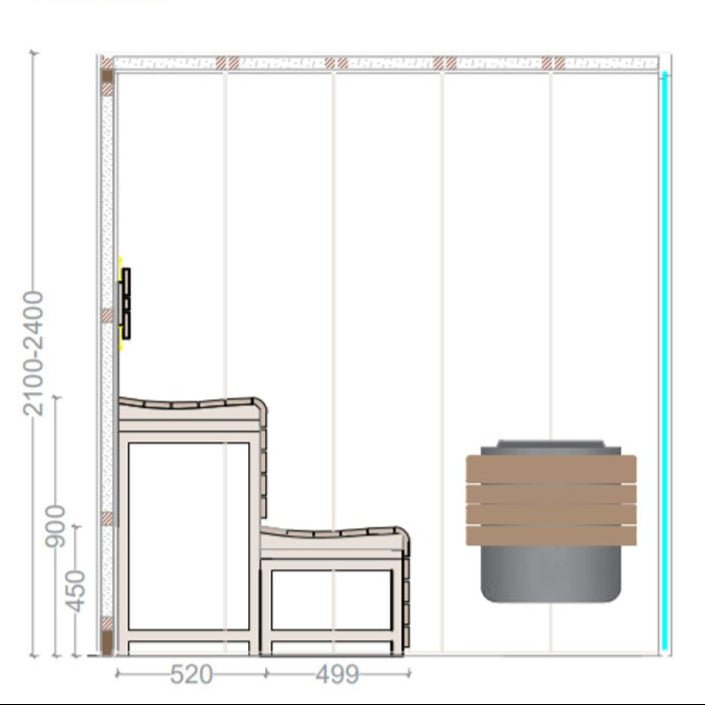 AstralPool - Sauna interior Innsbruck - BricoandPool