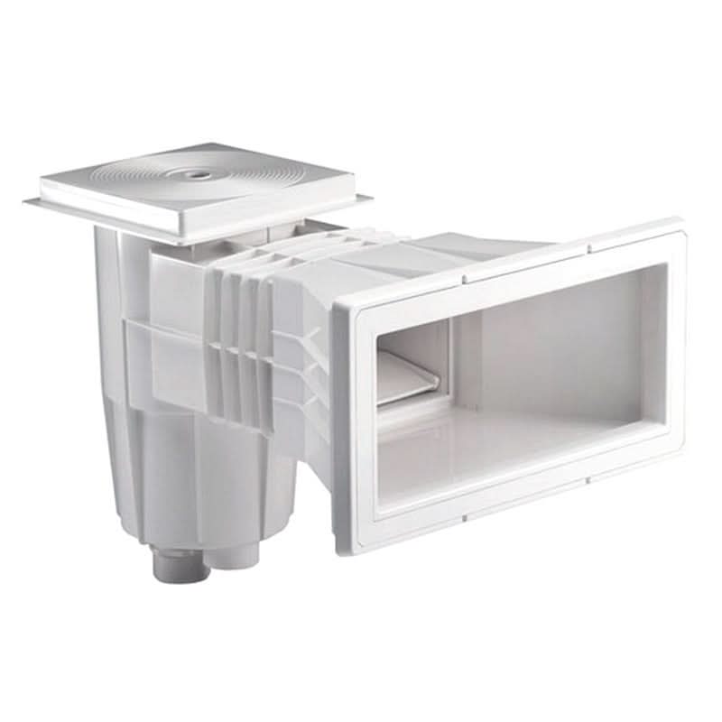 Astralpool - Skimmer 15l piscina hormigón con boca ampliación tapa cuadrada 00252 - BricoandPool