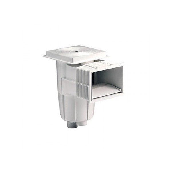 Astralpool - Skimmer 15l piscina hormigón con boca standard tapa cuadrada Blanco 00250 - BricoandPool