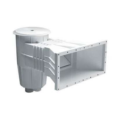Astralpool - Skimmer 15l pisc/pref. Boca ampliación tapa circular color Blanco 01463 - BricoandPool
