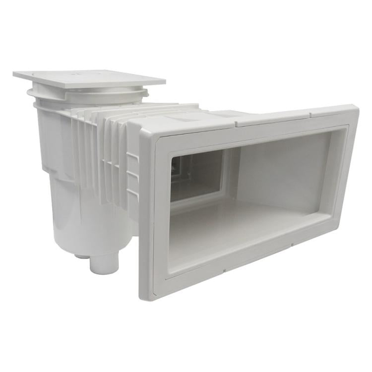 AstralPool - Skimmer 17,5L boca ancha con alargo tapa cuadrada para piscina de hormigón - BricoandPool