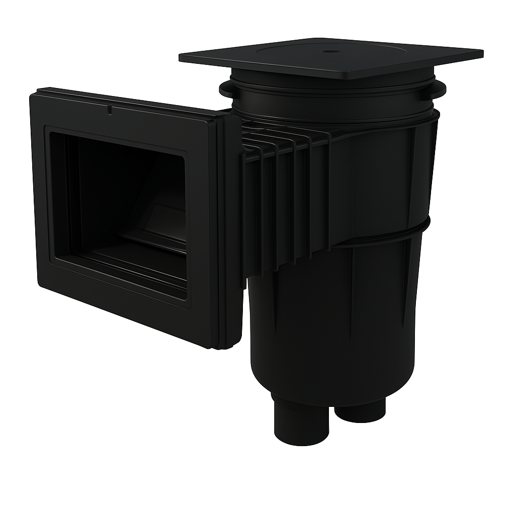 Astralpool - Skimmer 17,5L de boca estándar con tapa cuadrada para piscina con liner y prefabricada - BricoandPool