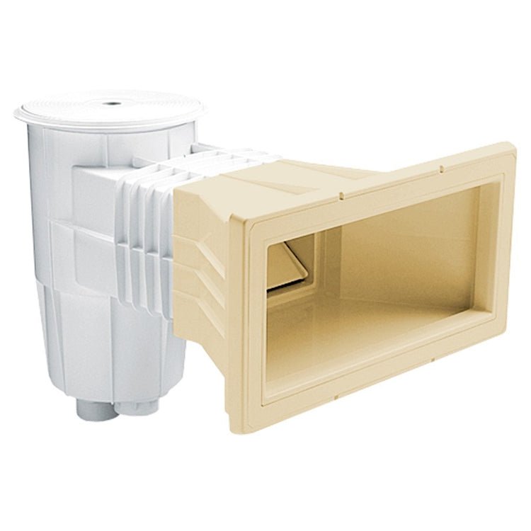 AstralPool - Skimmer con boca ampliación piscina hormigón Blanco - BricoandPool