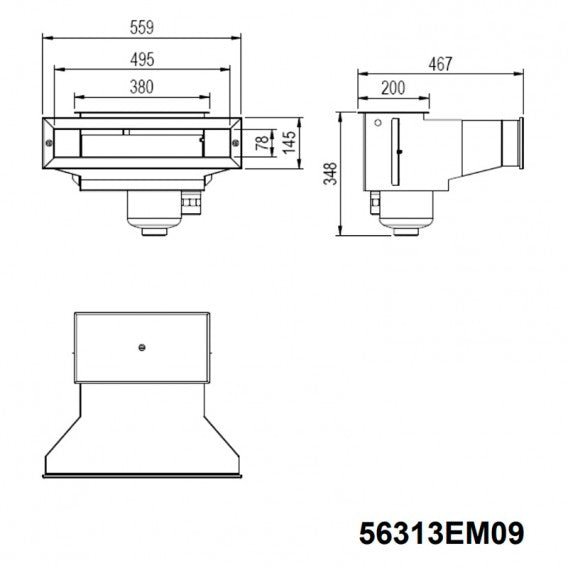 AstralPool - Skimmer inox ancho 500/650 para piscina - BricoandPool