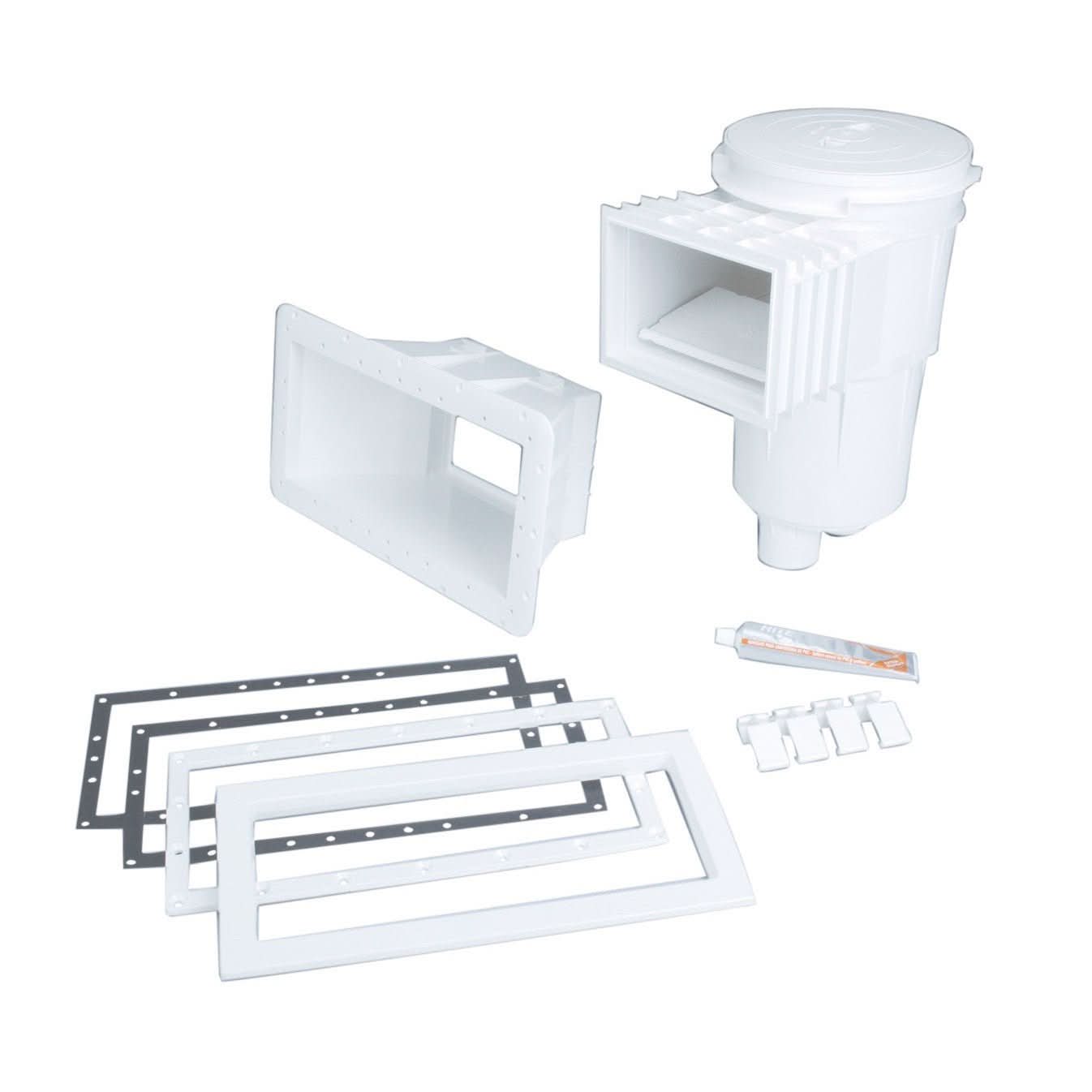 Astralpool - Skimmer Panel Protect 15l, piscina prefabricada boca amplia, tapa cuadrada 30866 - BricoandPool