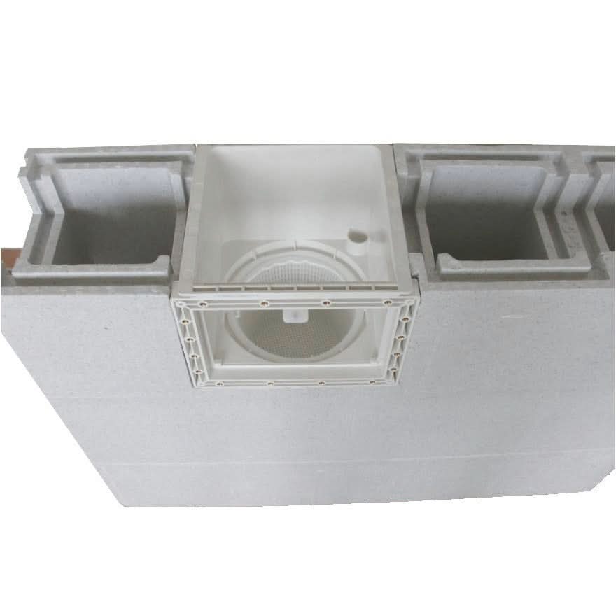 Astralpool - Skimmer sps 250, 17 l piscina prefabricada con insertos rosca 2” 58382 - BricoandPool