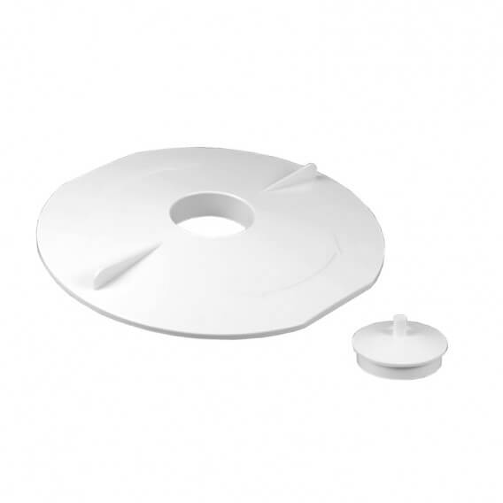 Astralpool - Tapa de cesto de skimmer con tapón - BricoandPool