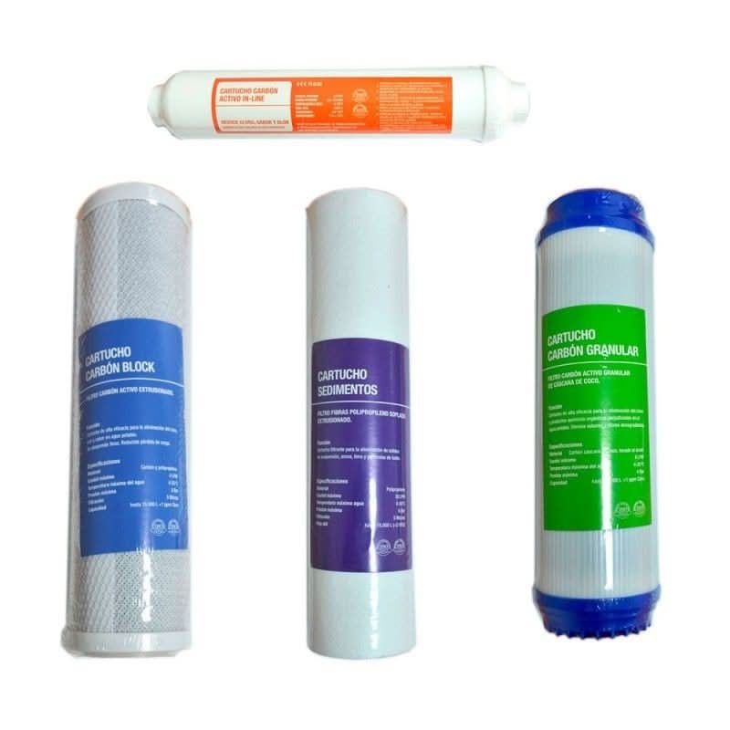 Ath - Kit cartuchos reemplazo Genius NSF - BricoandPool