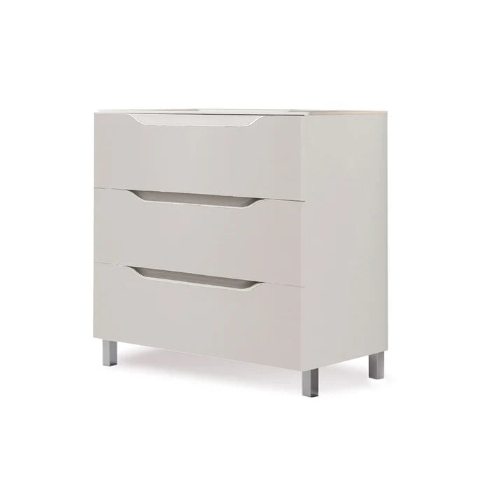 Aquore - Atka mueble de baño blanco brillo con patas