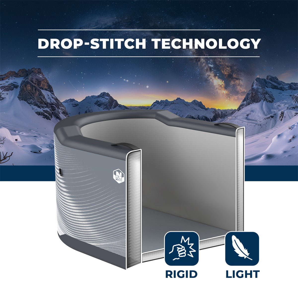 Baño de Hielo NetSpa Järvi - BricoandPool