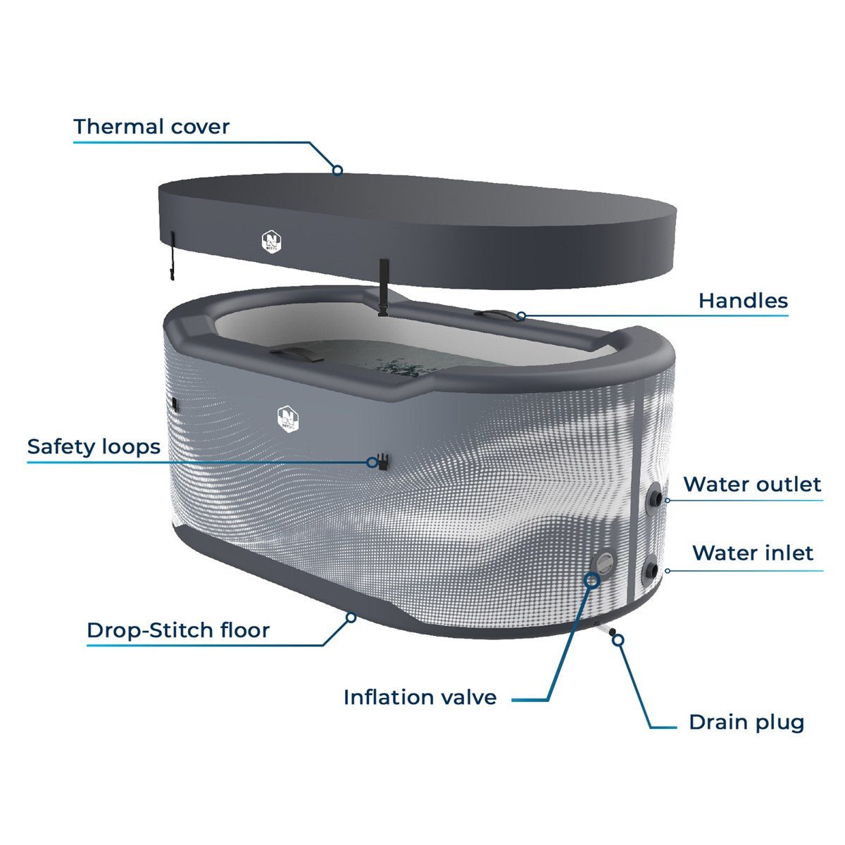 Baño de Hielo NetSpa Järvi - BricoandPool