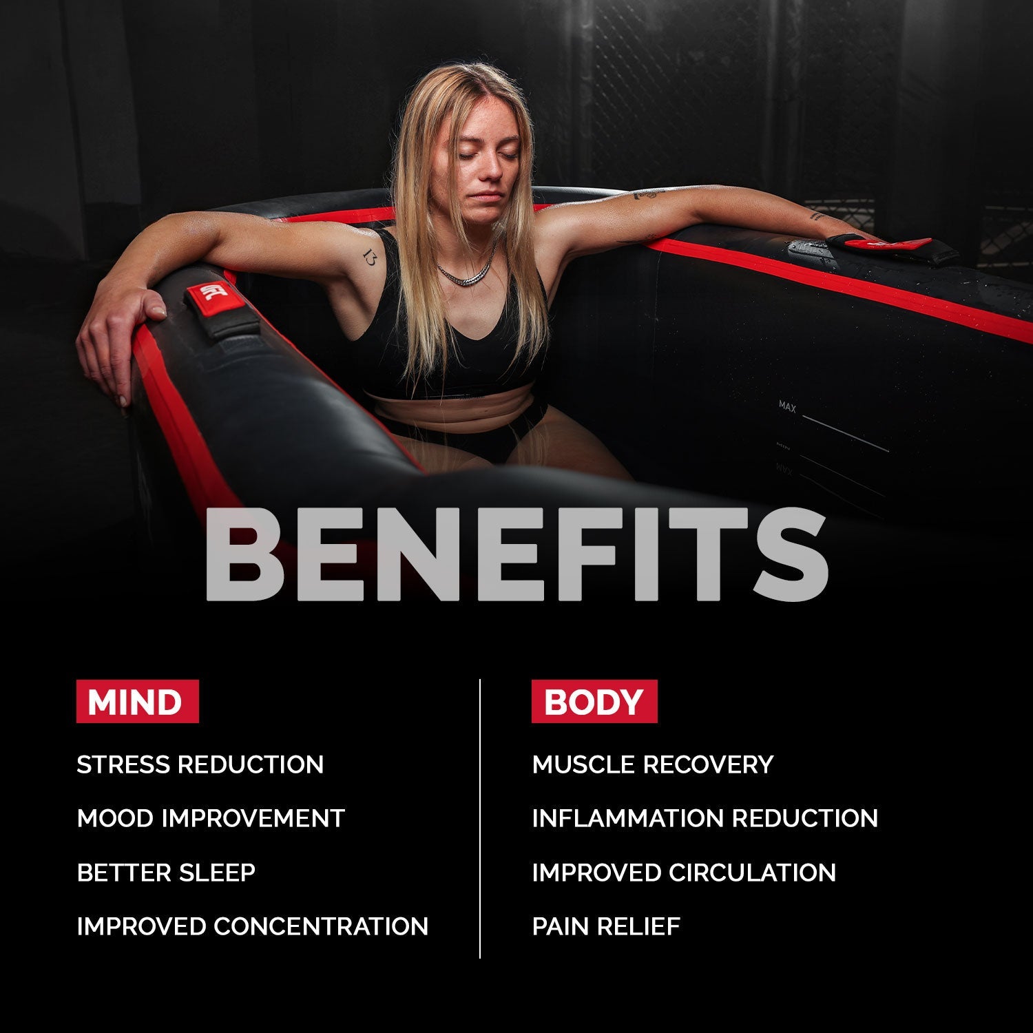 Baño de Hielo Netspa UFC IceBath Duo Kit enfriador 3 - 40°C 5kw incluido - BricoandPool