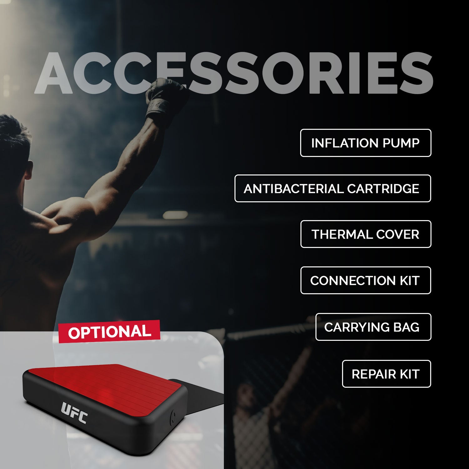 Baño de Hielo Netspa UFC IceBath Duo Kit enfriador 3 - 40°C 5kw incluido - BricoandPool