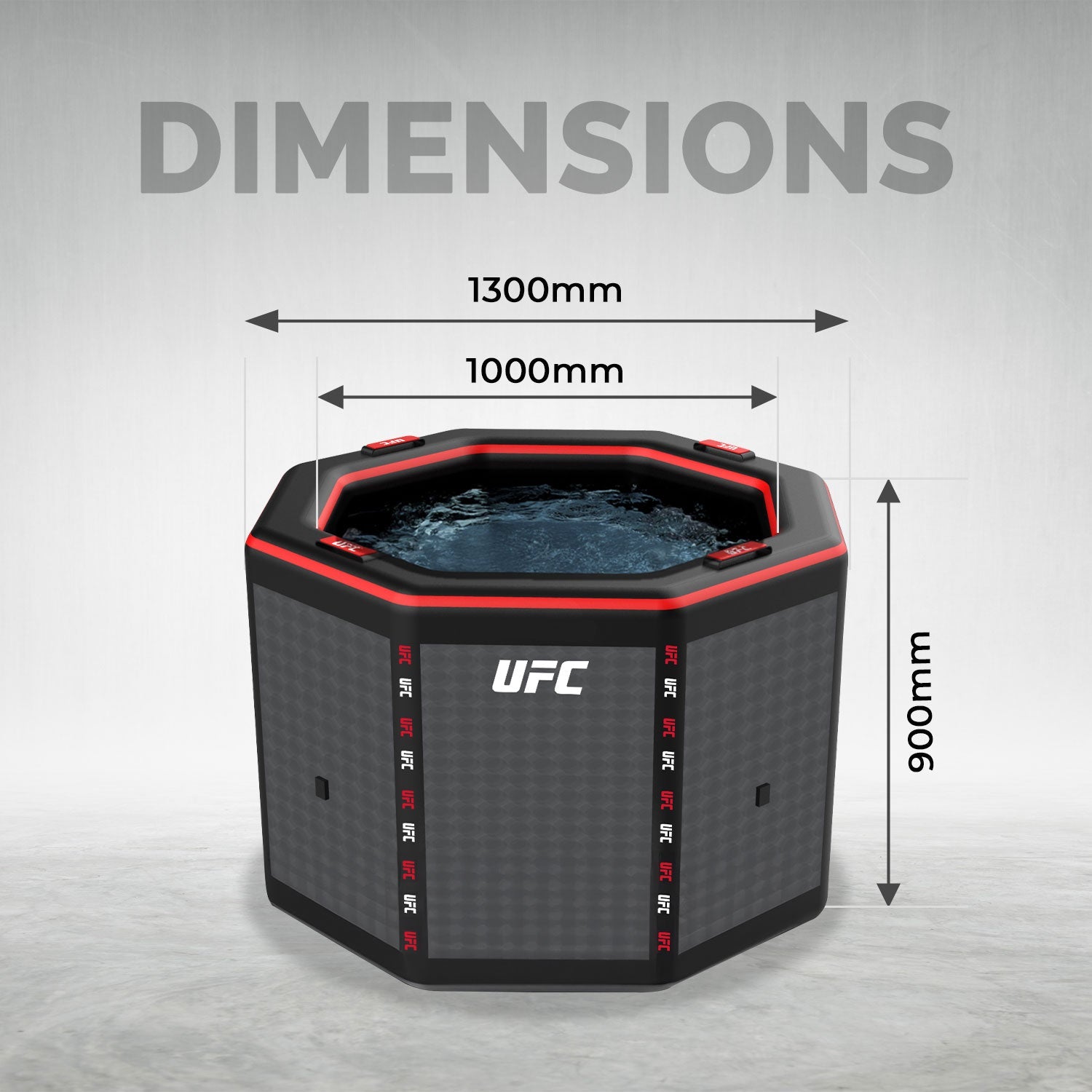 Baño de Hielo Netspa UFC Octagon IceBath Kit enfriador 3 - 40°C 5kw incluido - BricoandPool