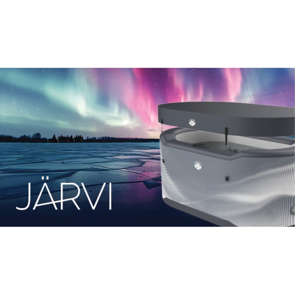 Baño de Hielo Poolex NetSpa Järvi Kit enfriador 3 - 40°C 4kw incluido - BricoandPool