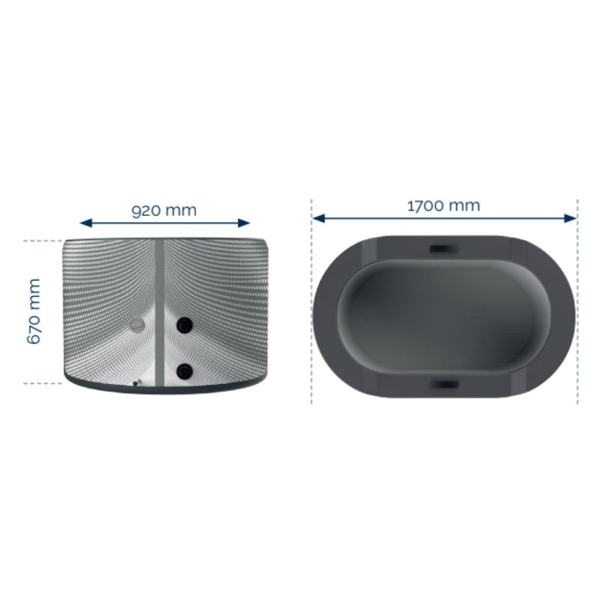 Baño de Hielo Poolex NetSpa Järvi Kit enfriador 3 - 40°C 4kw incluido - BricoandPool