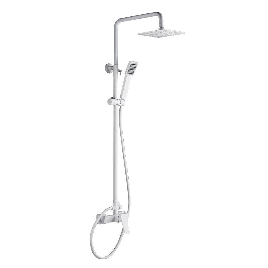 Imex - Set of shower monomand art white matte