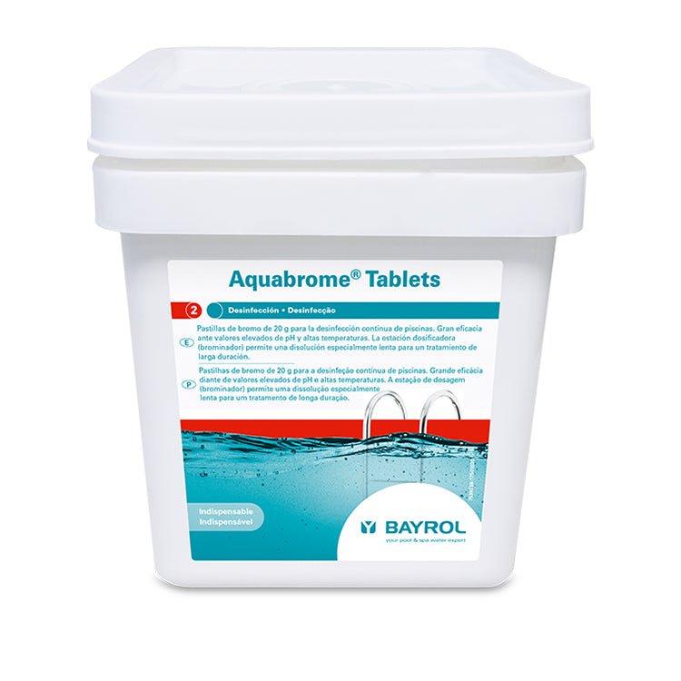 Bayrol - Aquabrome Pastillas de Bromo 20 g 5 kg - BricoandPool