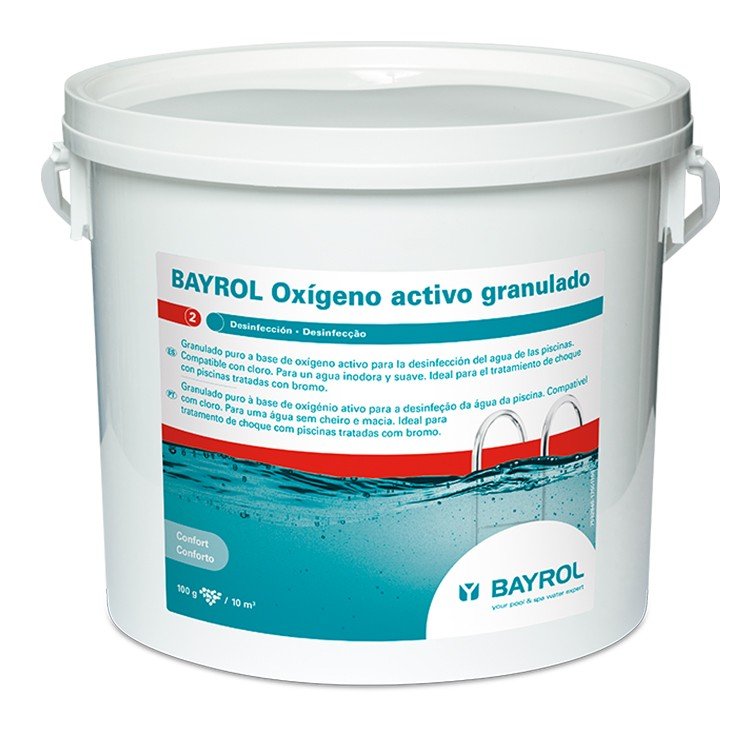 Bayrol – Oxígeno Activo Granulado 5 kg para piscina - BricoandPool