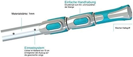 Bayrol - Pértiga telescópica 4,50m - 3 secciones - BricoandPool