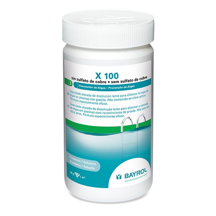 Bayrol X 100 Antialgas para piscina - BricoandPool