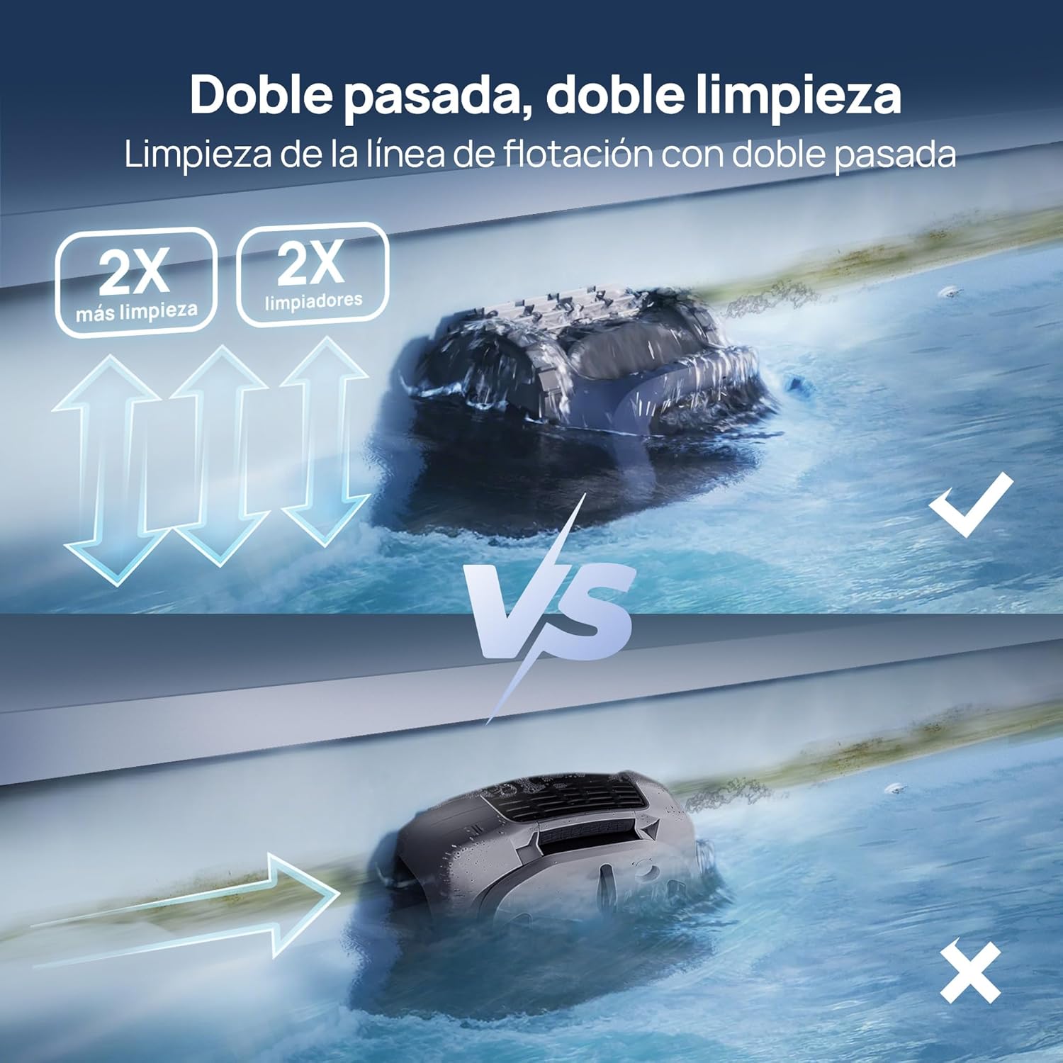 Beatbot - Robot limpiafondos de piscina sin cables AquaSense 2 - BricoandPool