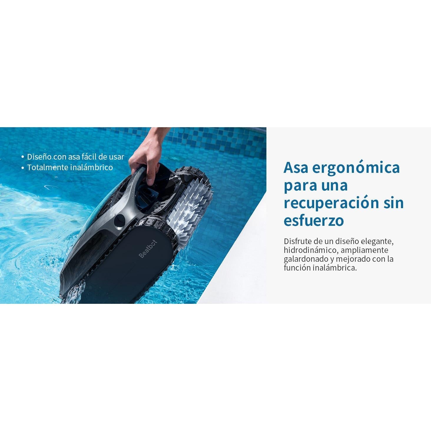 Beatbot - Robot limpiafondos de piscina sin cables AquaSense - BricoandPool