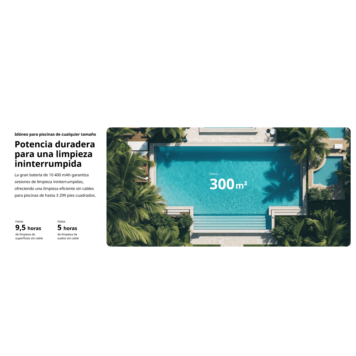 Beatbot - Robot limpiafondos de piscina sin cables AquaSense Pro - BricoandPool