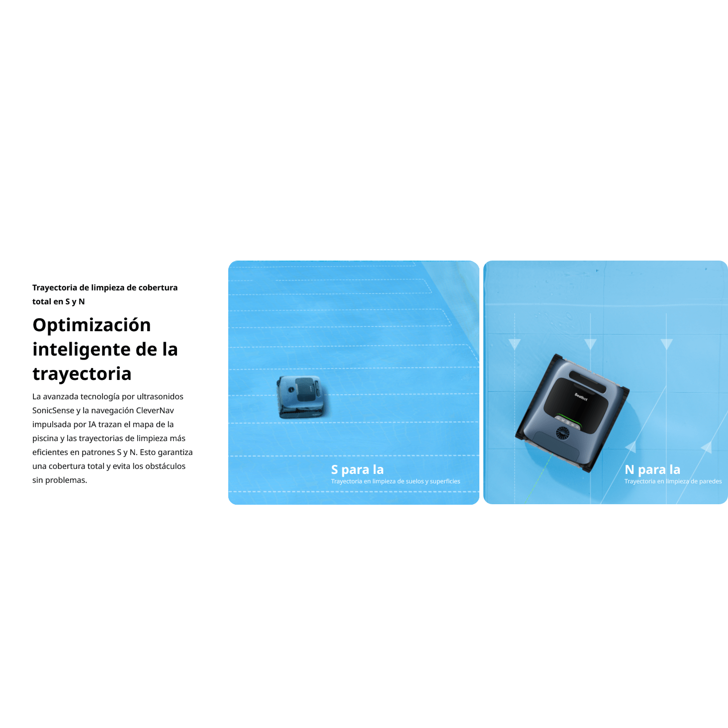 Beatbot - Robot limpiafondos de piscina sin cables AquaSense Pro - BricoandPool