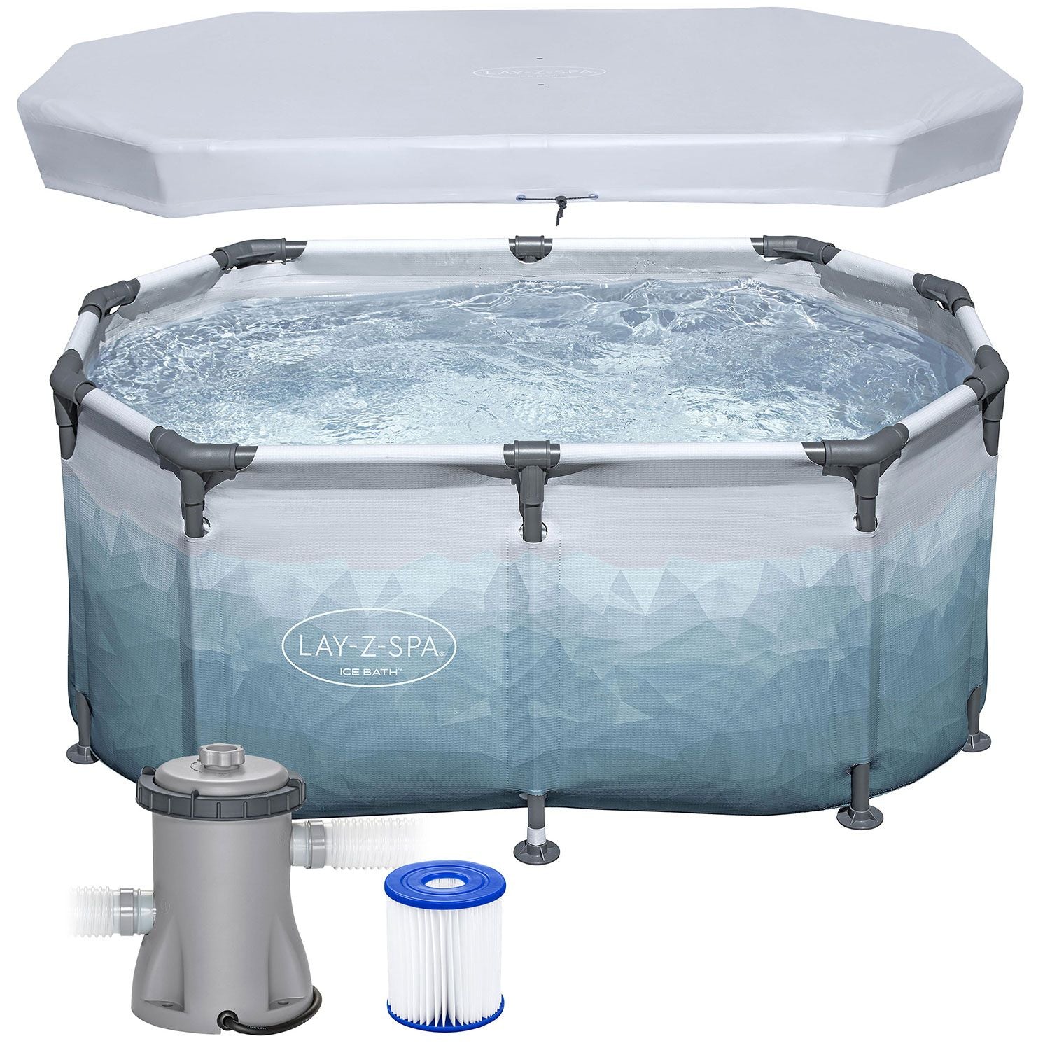 Bestway - Baño de hielo tipo barril 431 L - BricoandPool