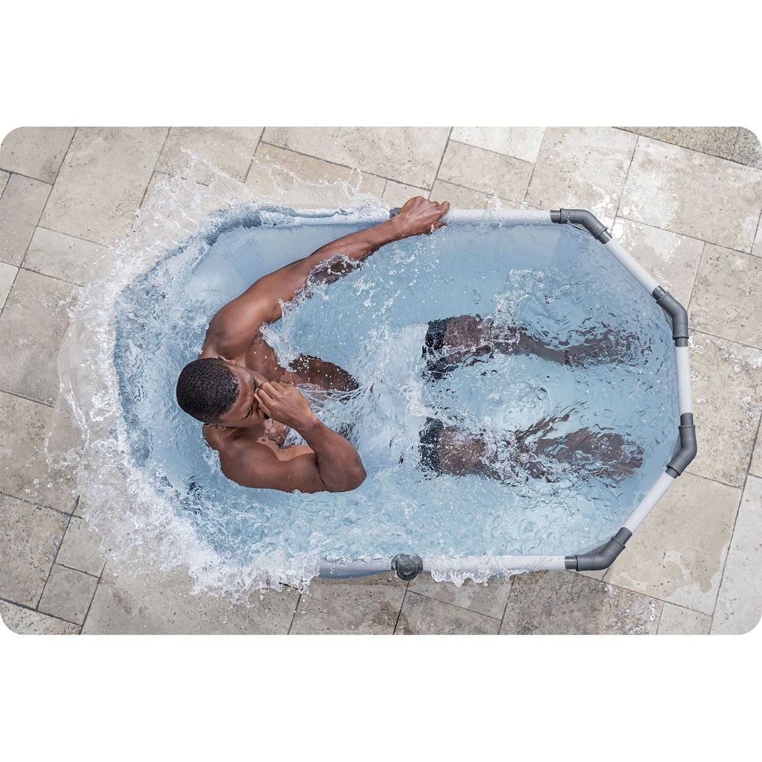 Bestway - Baño de hielo tipo barril 431 L - BricoandPool