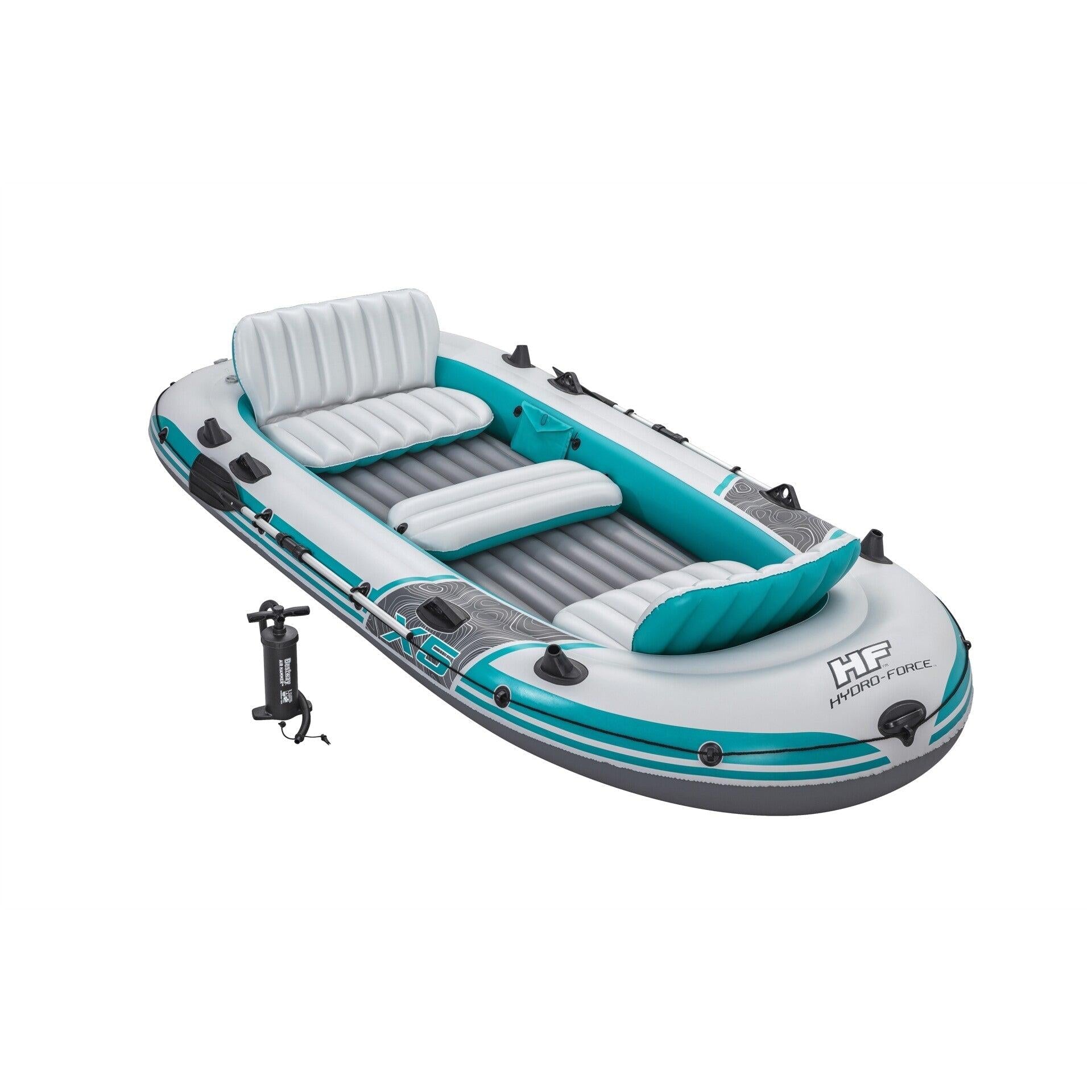 Bestway – Barca hinchable Adventure Elite X5 Raft Set (364 × 166 cm) - BricoandPool