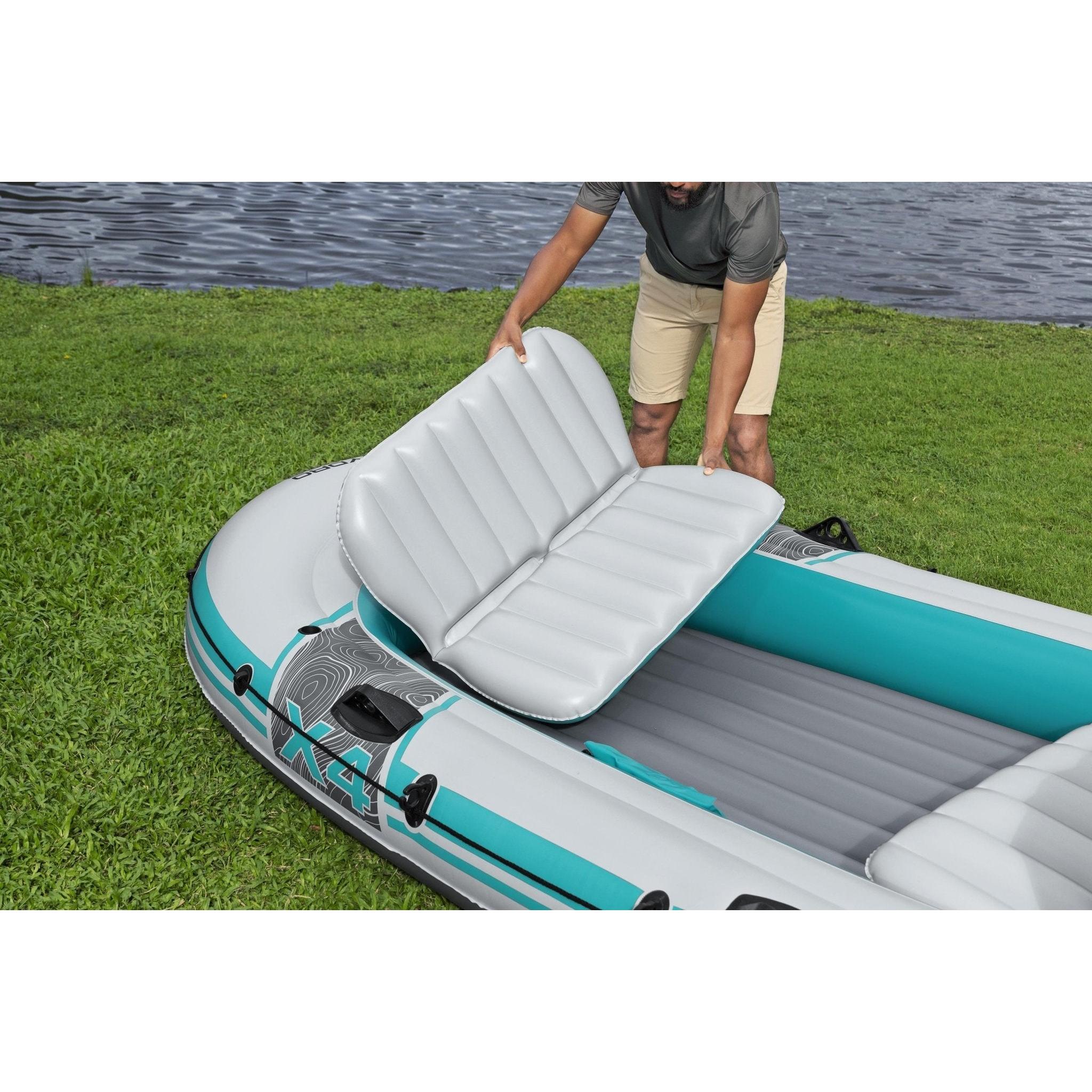 Bestway – Barca hinchable Hydro - Force Adventure Elite X4 Raft Set (315 × 165 cm) - BricoandPool