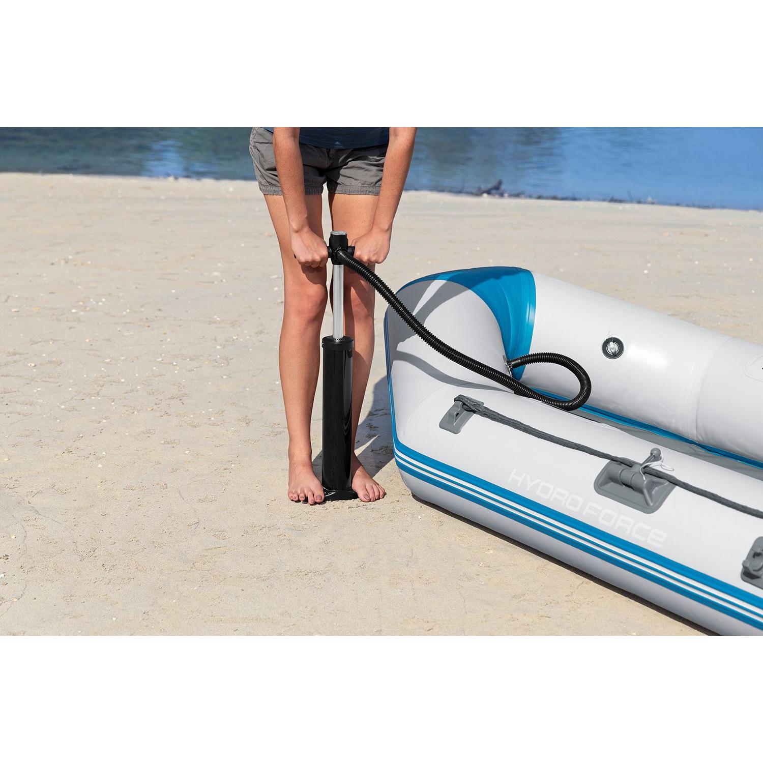 Bestway – Barca hinchable Hydro - Force Caspian Boat Set (230 × 130 × 33 cm) - BricoandPool