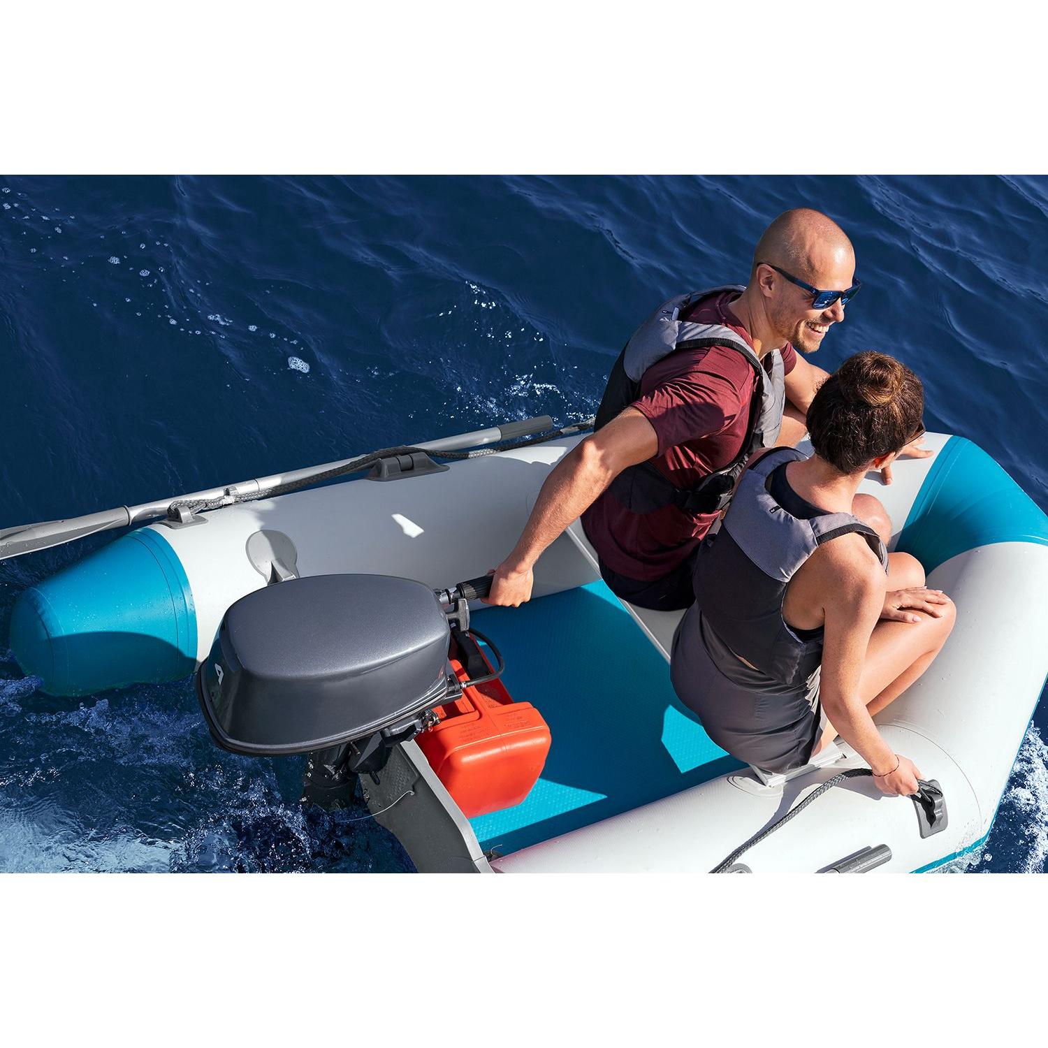 Bestway – Barca hinchable Hydro - Force Caspian Boat Set (230 × 130 × 33 cm) - BricoandPool