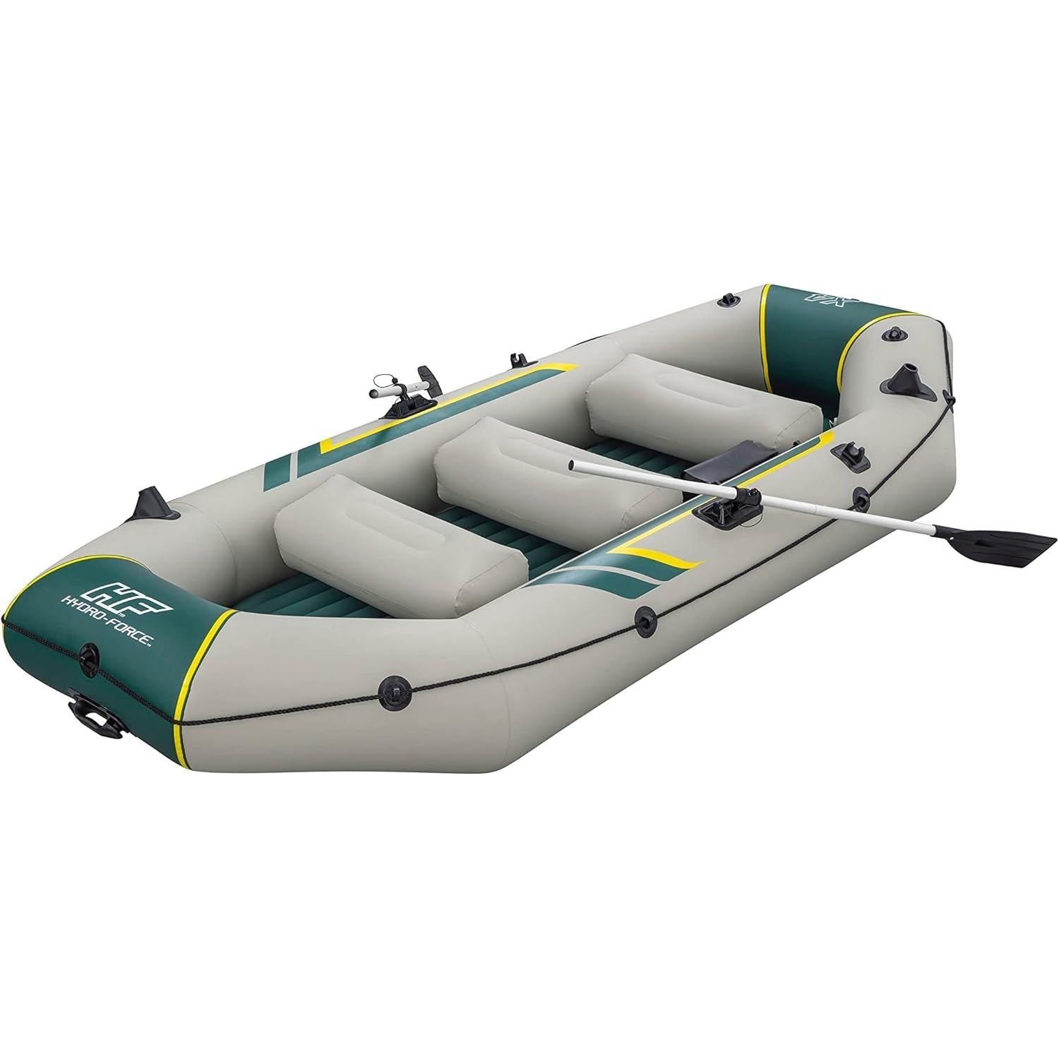Bestway – Barca hinchable Hydro - Force Ranger Elite X4 Raft Set (320 × 148 cm) - BricoandPool