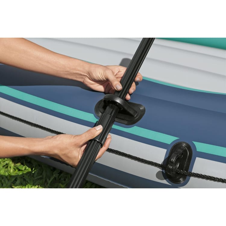 Bestway – Barca hinchable Hydro - Force Trek X2 Raft Set (232 × 118 cm) - BricoandPool