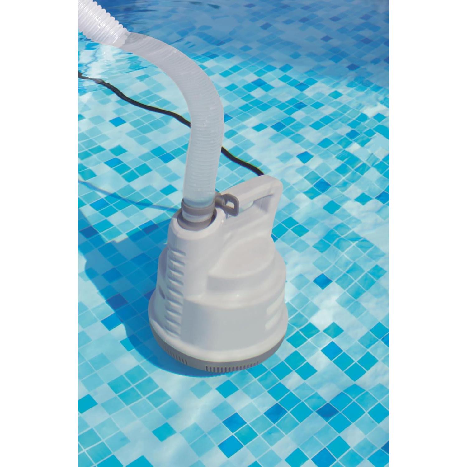 Bestway - Bomba de drenaje y desagüe Flowclear 58230 para piscinas elevadas - BricoandPool
