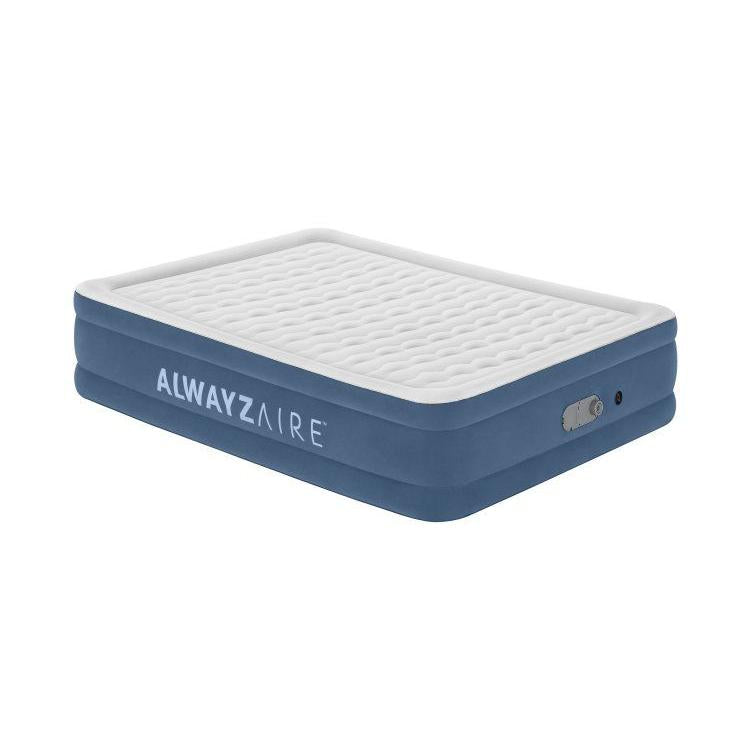 Bestway – Cama hinchable AlwayzAire con doble bomba integrada (203 × 152 × 46 cm) - BricoandPool