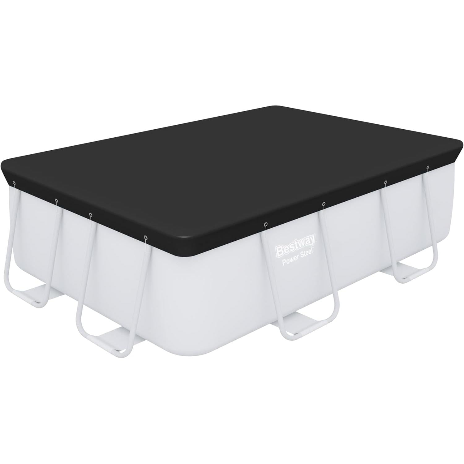 Bestway - Cobertor de invierno rectangular para piscina desmontable - BricoandPool